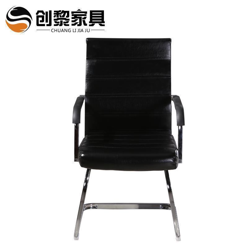 汐岩办公家具 职员会议办公椅电脑椅 无轮可旋转会议椅接待椅 071高清大图
