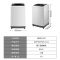 美的(Midea)MB80V331 波轮洗衣机 8公斤全自动定频家用宿舍大容量快洗脱水免清洗省水省电