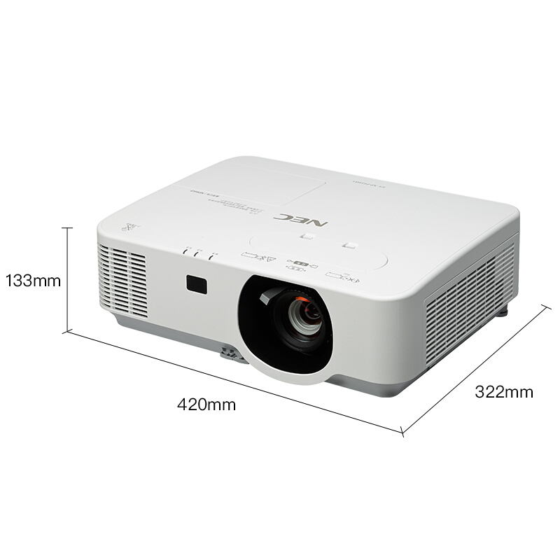 NEC NP-CF6500X 投影仪 投影机办公(标清 5500流明 HDMI 1.7倍变焦 镜头位移)按台销售(H)
