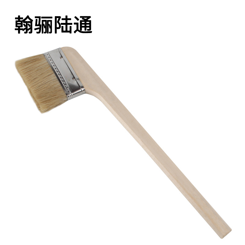 翰骊陆通 弯柄毛刷 长柄弯头刷 3寸 把高清大图