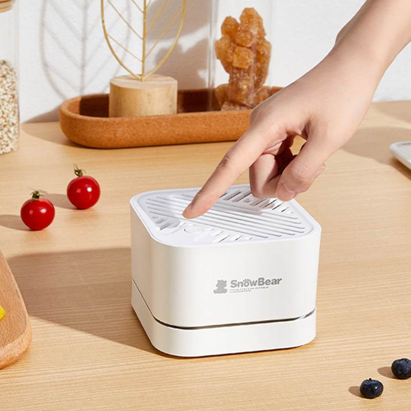 小白熊果蔬净化机蓝光杀菌去农残节能高效无线便携式08589高清大图