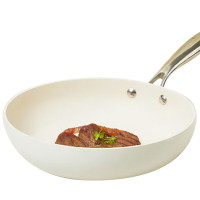 VELOSAN 鹅卵石不粘煎锅 26cm 白玉兰 VE1110