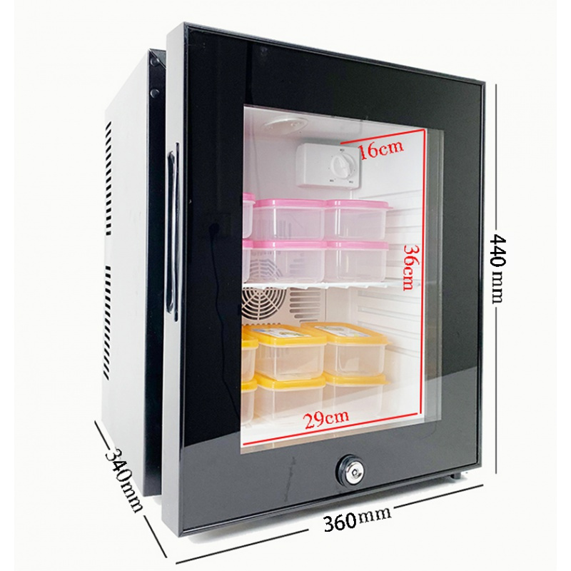 小冰箱小型家用商用冷藏保鲜展示柜带锁20l带锁0x0x0cm官方标配视频