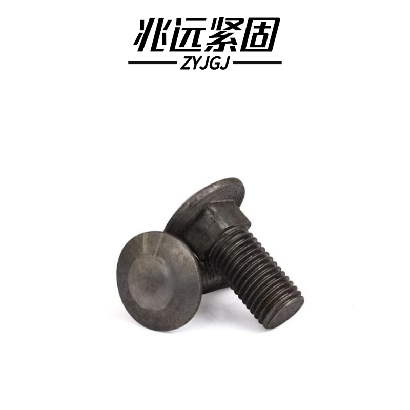 兆远紧固 半圆头方颈螺栓(个)(10*60)高清大图