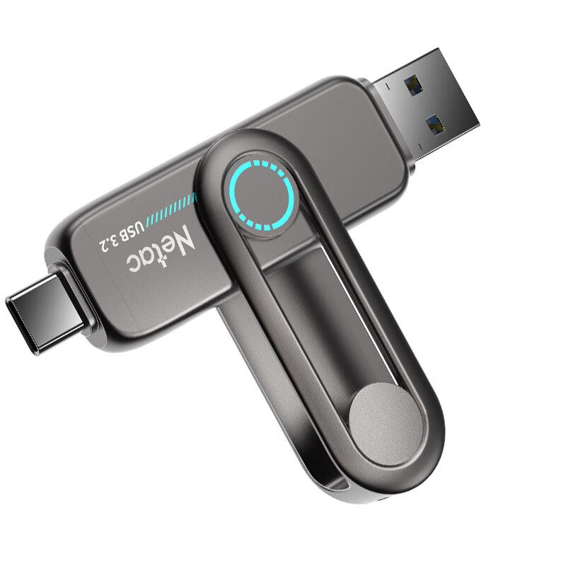 朗科(Netac) US7 256G 固态多功能接口 U盘3.2 读速高达550MB/S高清大图