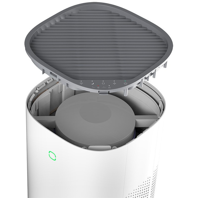 华为(HUAWEI) 720全效空气净化器C400 家用负离子除菌除甲醛智能除二手烟雾霾 白色 KJ400F-C400