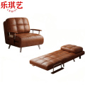 乐琪艺 午休沙发床 皮质 张