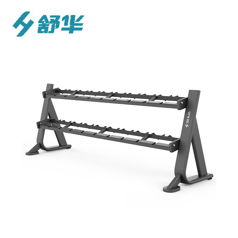 舒华(SHUA)SH-G6884-T18运动健身器材哑铃组含哑铃架(含275KG的哑铃套装)