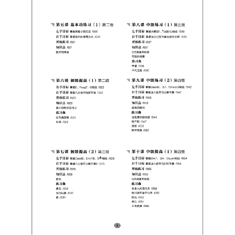 醉染图书吉他弹唱入门教程(视频教学版)9787539672571高清大图