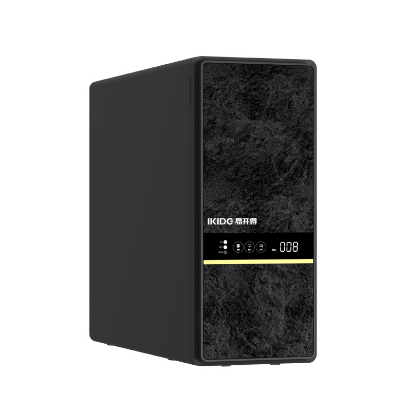 易开得净水器小巨人系列T2S台下式1000G反渗透净水机黑色款