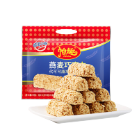 蜡笔小新 帕趣燕麦巧克力 468g 代可可脂巧克力制品代可可脂下午茶营养麦片婚庆喜糖果零食
