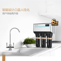 【套餐】Angel/安吉尔家用厨房双水机J2575-ROB8 + 壁挂式速热管线饮水机Y2317BK-K-G