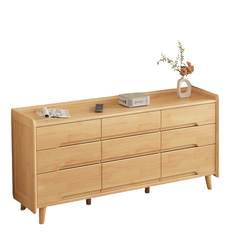 蕃蒂九斗柜160*40*76.6cm个高清大图