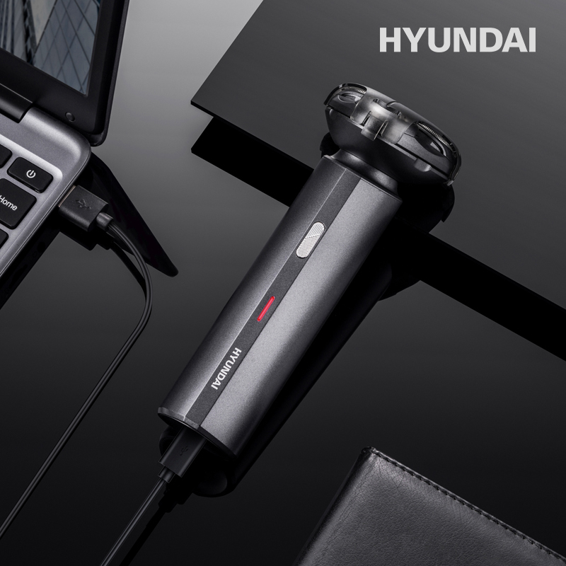 HYUNDAI-男士电动三头浮动式剃须刀 YS810高清大图