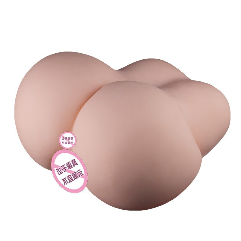 Toy’sHeart.1:1臀部倒模自嗨玩飞机杯男用硅胶双通道屁股下半身实体成人情趣性 九尾狐妹基础版(6斤)
