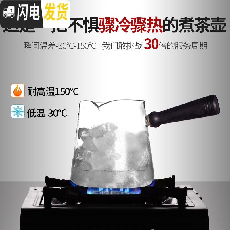 三维工匠玻璃茶壶煮茶器泡茶壶单壶可高温煮茶壶泡茶器侧把壶茶具套装家用 1玻璃品乐(两用)壶[送煮内胆]高清大图