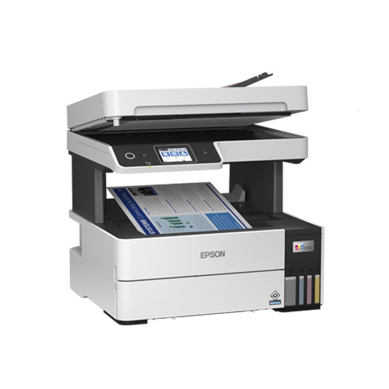爱普生(EPSON) L6468 A4彩色商用墨仓式数码多功能打印复印扫描一体机自动双面无线WIF替代L6168 标配高清大图