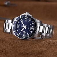 [苏宁自营]浪琴(Longines)瑞士手表康卡斯潜水系列L38414966机械钢带男表L3.841.4.96.6