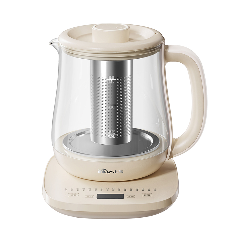 小熊(bear) 养生壶 煮茶器多段保温 1.5L-800W-316L不锈钢滤网 YSH-E15Q7 / 台高清大图