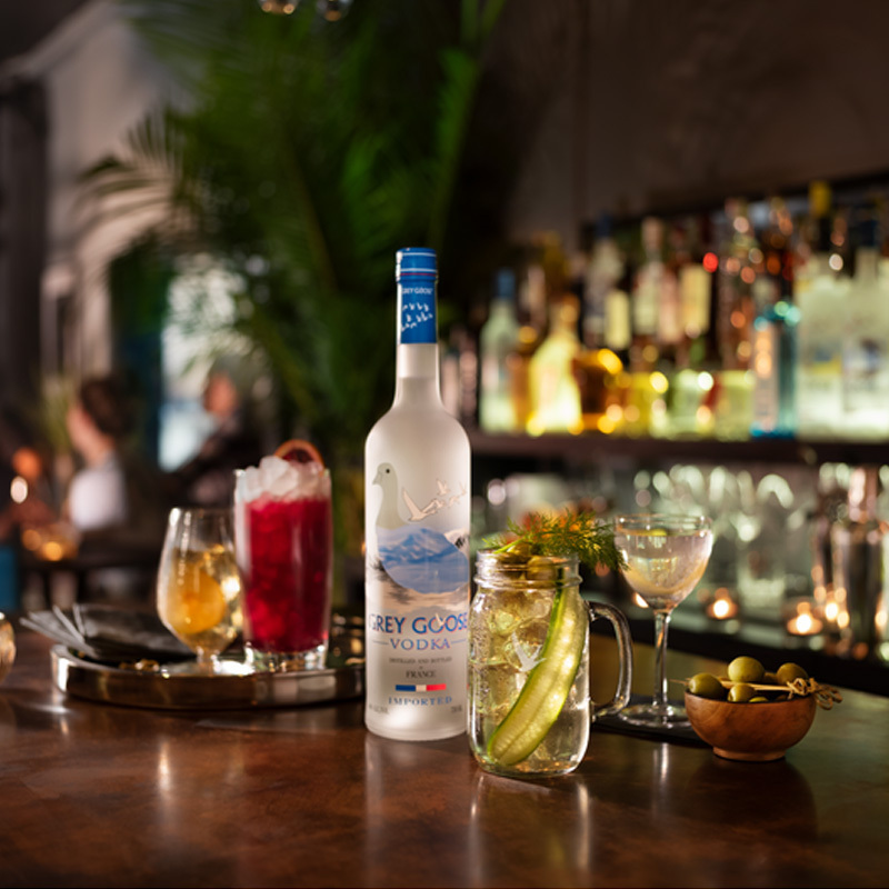 宝树行灰雁伏特加750ml法国原装进口伏特加无盒