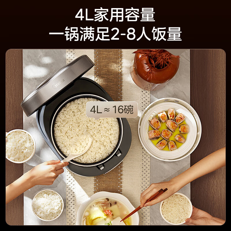 美的MideaIH全电饭煲MB-4C98H随机颜色高清大图