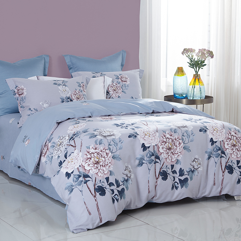 梦洁(MENDALE) 纯棉印花床品四件套200*230cm 风婉1010189508A