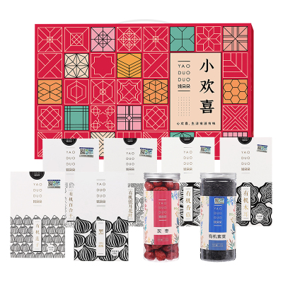 姚朵朵小欢喜干货礼盒1330g