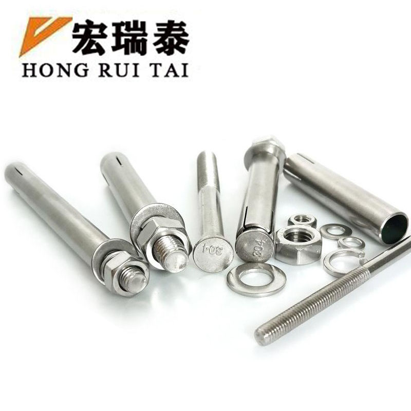 宏瑞泰 不锈钢膨胀螺丝 4.8级 M8*100 个高清大图