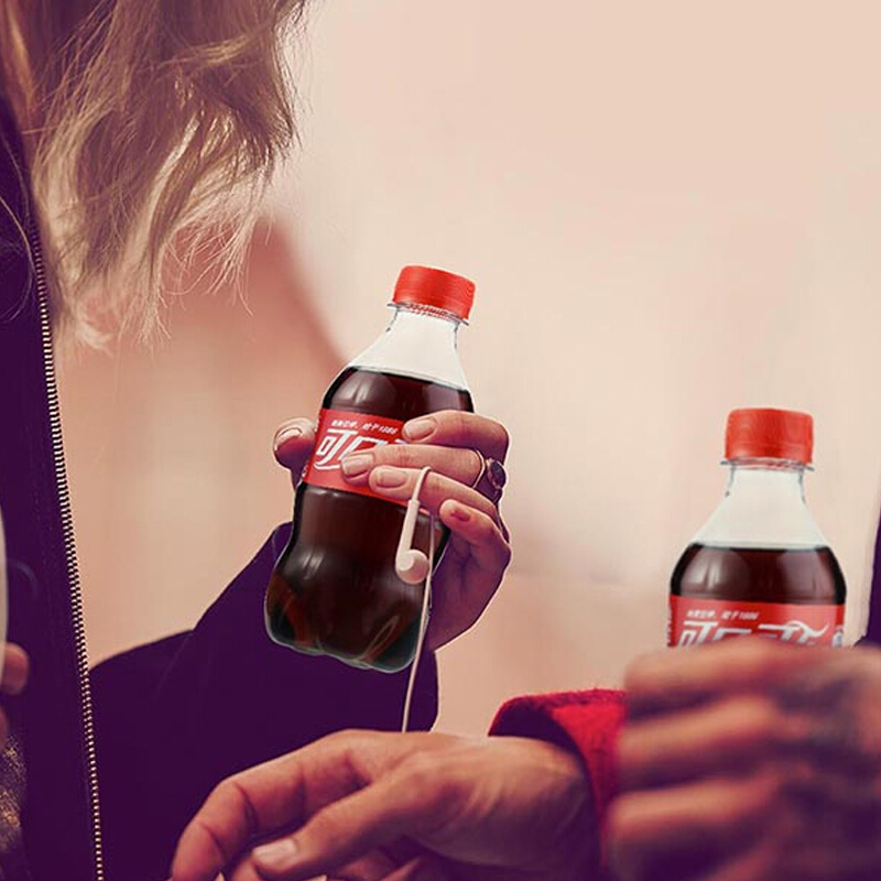 可口可乐( CocaCola )汽水 碳酸饮料 300ml*24瓶 整箱装