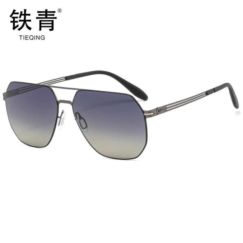 铁青防眩偏光眼镜 Y81 双高清大图