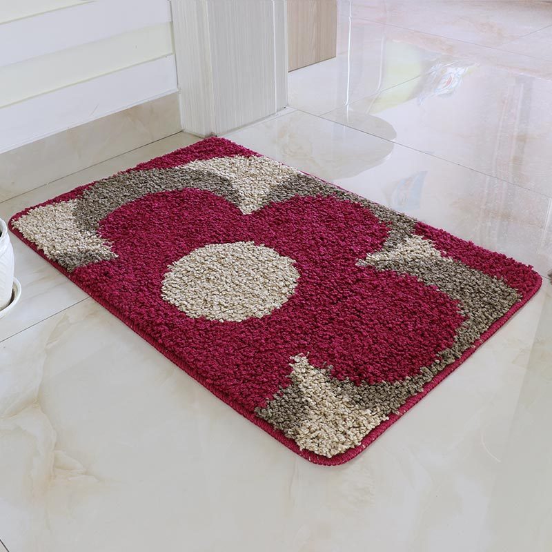 洁力弯头纱小地垫5080cm天长地久