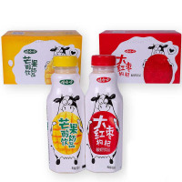 娃哈哈 饮料 牛奶大红枣枸杞芒果酸奶 450ml*15瓶整箱（可拼箱日期新鲜）