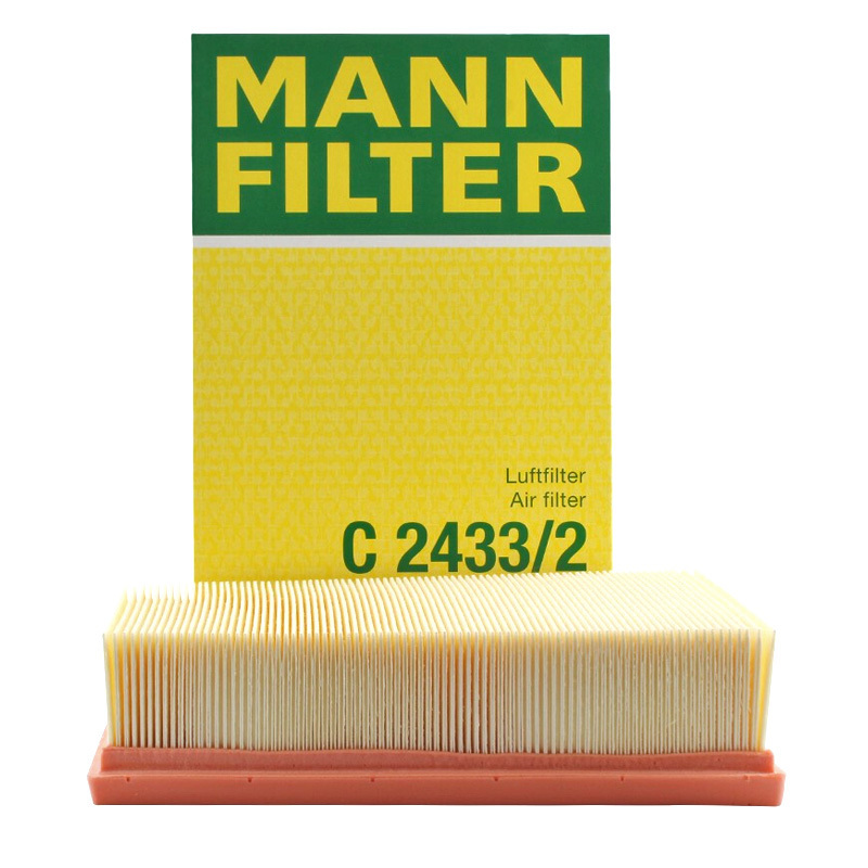 曼牌(MANN)空气滤C2433/2适配08-15款逍客/15-16款启辰T70/17款启辰T90