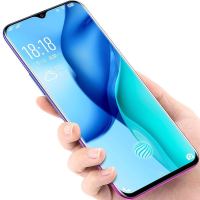纽曼(Newsmy) P400 全新智能手机 星空黑 6+64G 全面水滴屏 6.5英寸大屏超薄全网通4G八核安卓手机游戏学生手机 指纹 人脸解锁 移动 电信 联通全网通