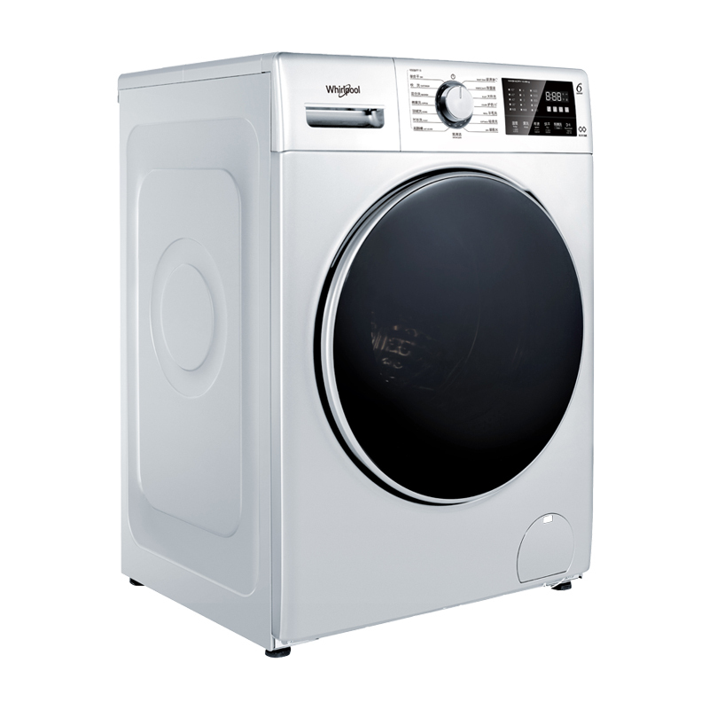 惠而浦whirlpool10公斤kg滚筒洗衣机洗脱一体变频大容量家用高温除螨
