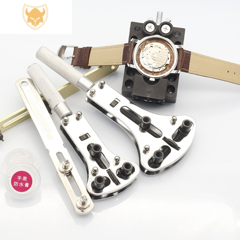 西默修表工具开表器手表后盖开盖器机械表维修扳手拆表套装钟表换电池