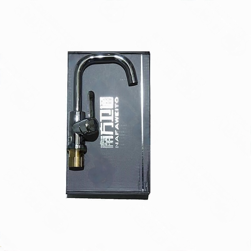 南方卫通 冷热混合水龙头 电镀304菜盆小七字-5212 水龙头+2根60cm软管 NF-029 个高清大图