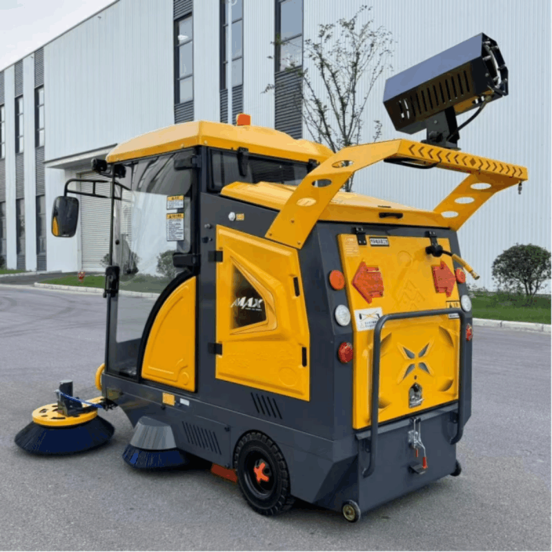 电动四轮扫地清洁车图片