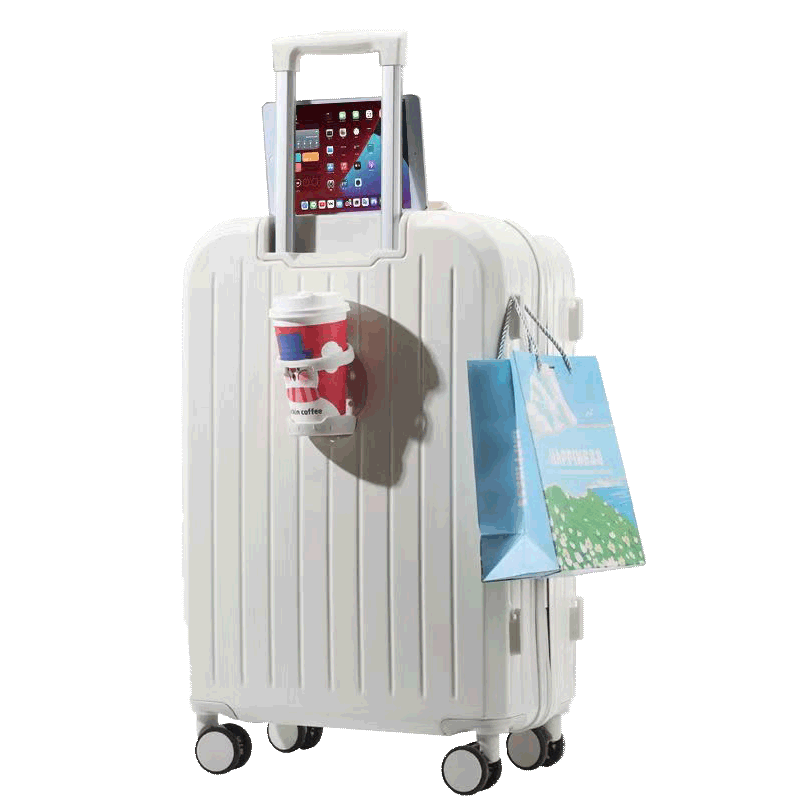 大洋洲·袋鼠智行乐途拉杆箱DS-MF007白色 20英寸