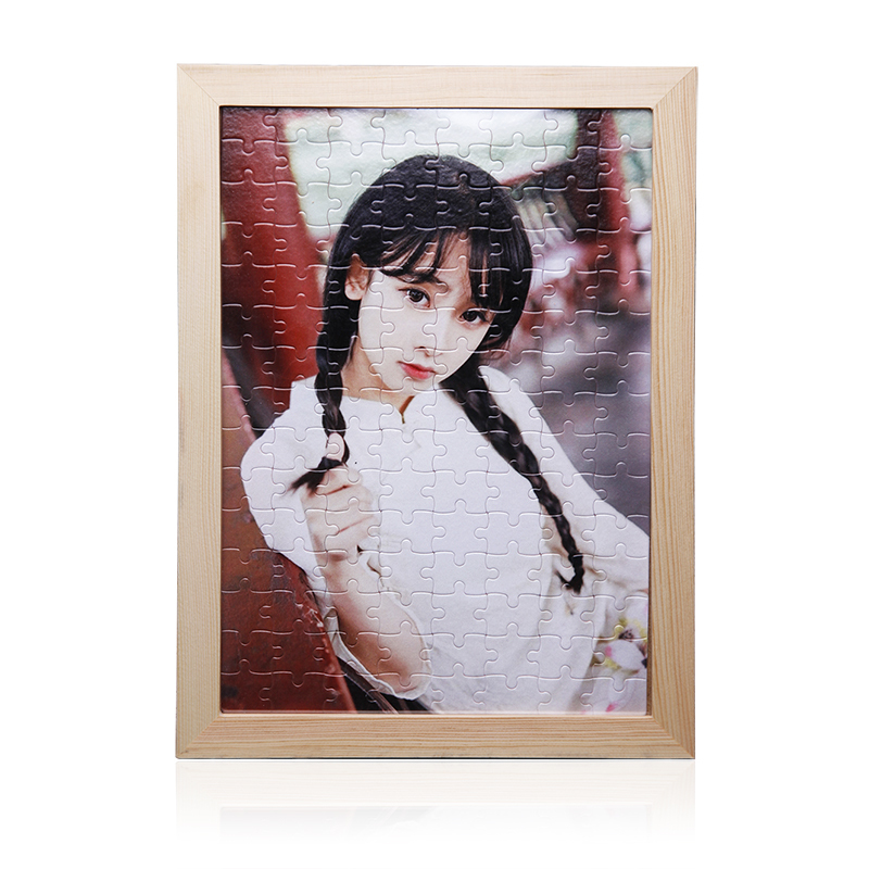 diy来图片照片拼图送相框创意个性圣诞节送女友生日礼物