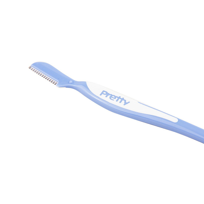 kai贝印 日本进口 Pretty细致修眉刀 安全防滑刮眉刀 FRML-3PSV