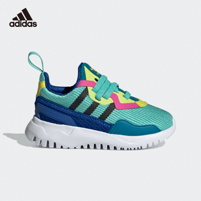 Adidas阿迪达斯 童鞋 2021夏季新款 婴童经典运动鞋FX5335