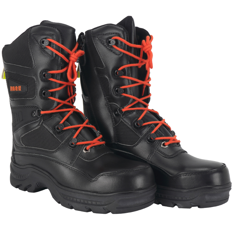 东安17款抢险救援靴训练靴阻燃靴消防靴冬款