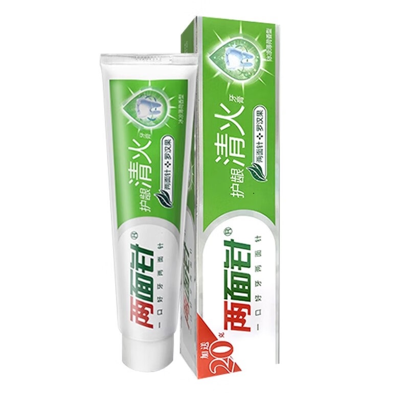 两面针茉莉茶清四味针火早晚护龈益生菌清新薄荷留兰香正品口气清新牙膏 护龈清火冰爽薄荷180克【1支】