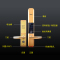 西默ximo指纹锁 智能电子门锁小区家用防盗大木门密码感应锁滑盖XMSH-L2 金色