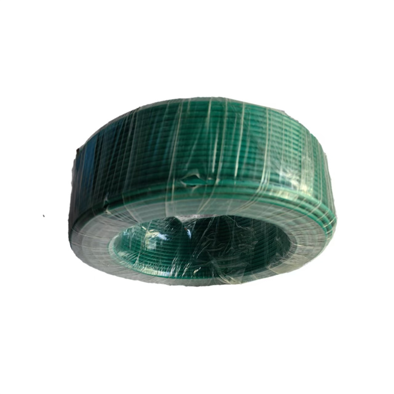 泰特达 阻燃铜芯聚氯乙烯绝缘电线 ZR-BV4mm²(绿色)95m 卷高清大图