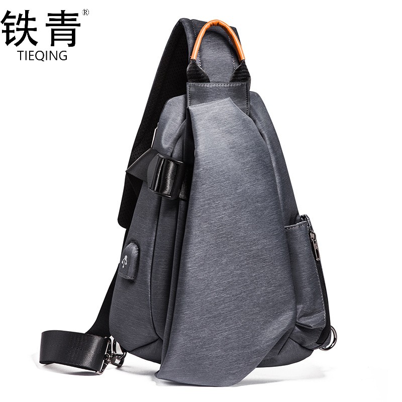 铁青 休闲运动胸包S52 个高清大图