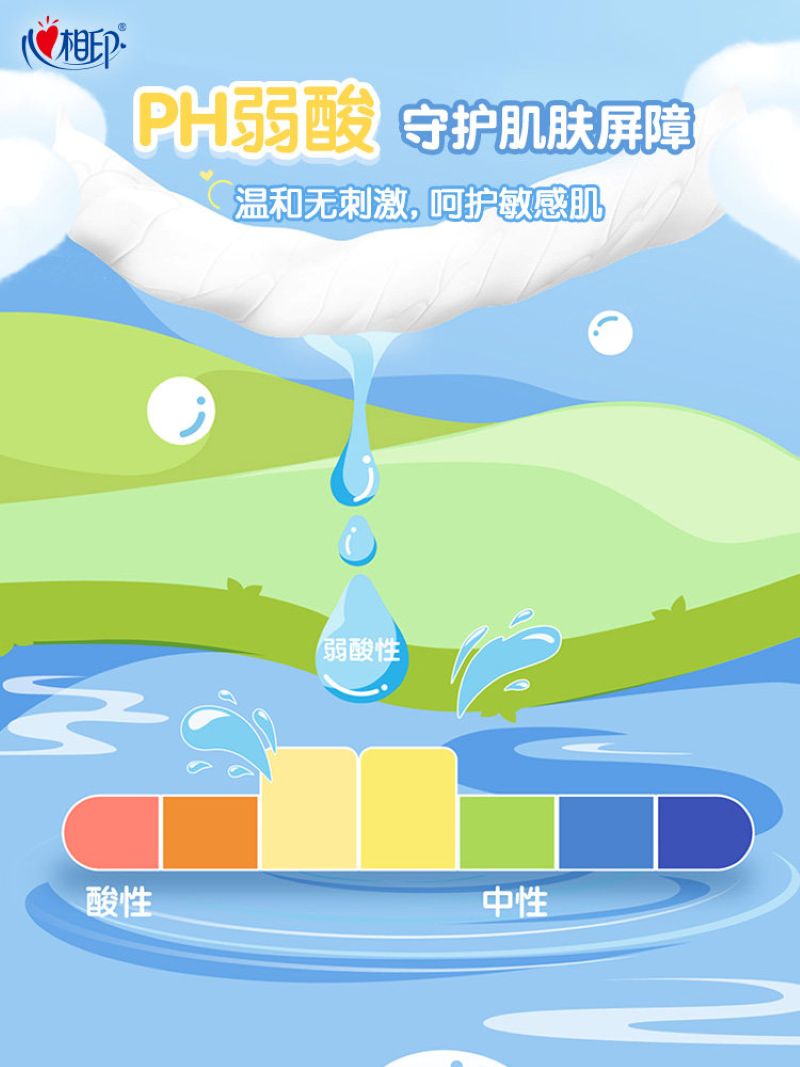 心相印湿厕纸系列7片装湿巾8包组合装(云熊)3XCY007+P1(提装)高清大图