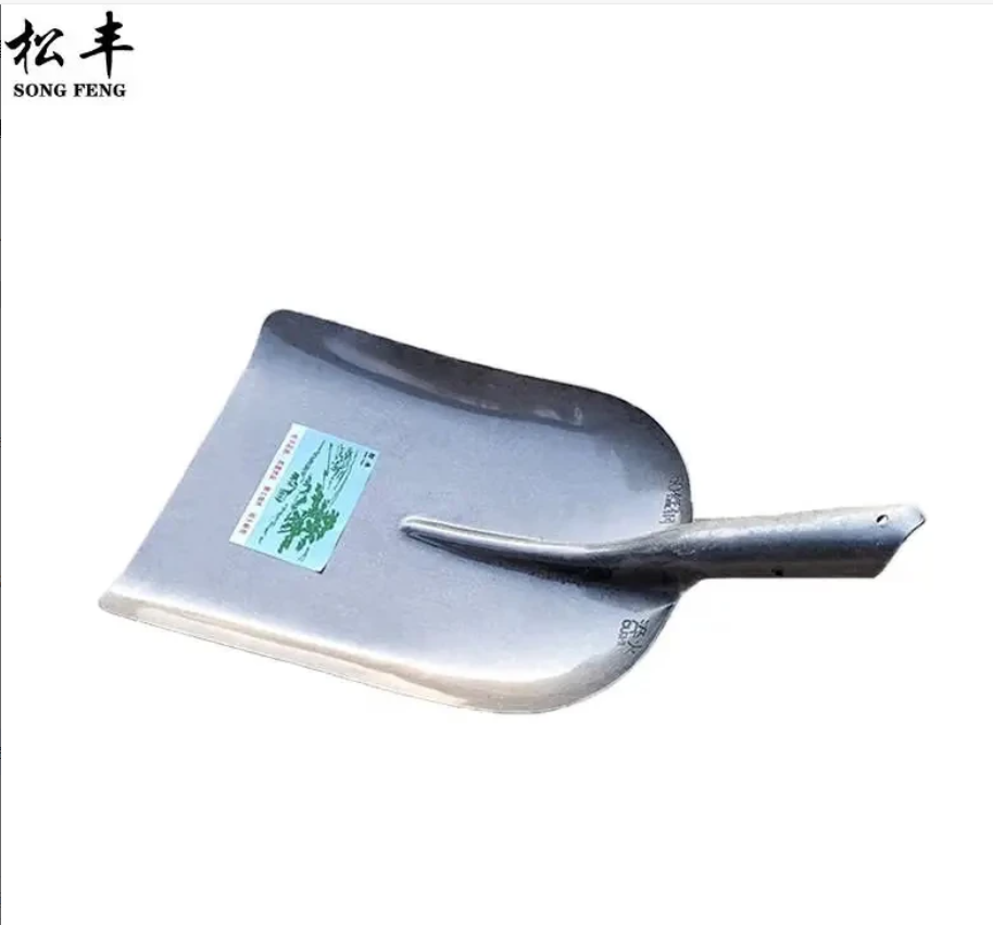 松丰(SONG FENG)农用锰钢大号铁锹钢铲大煤铲大方锹平锹大板锹大铁锨钢锹39cm*28cm张高清大图