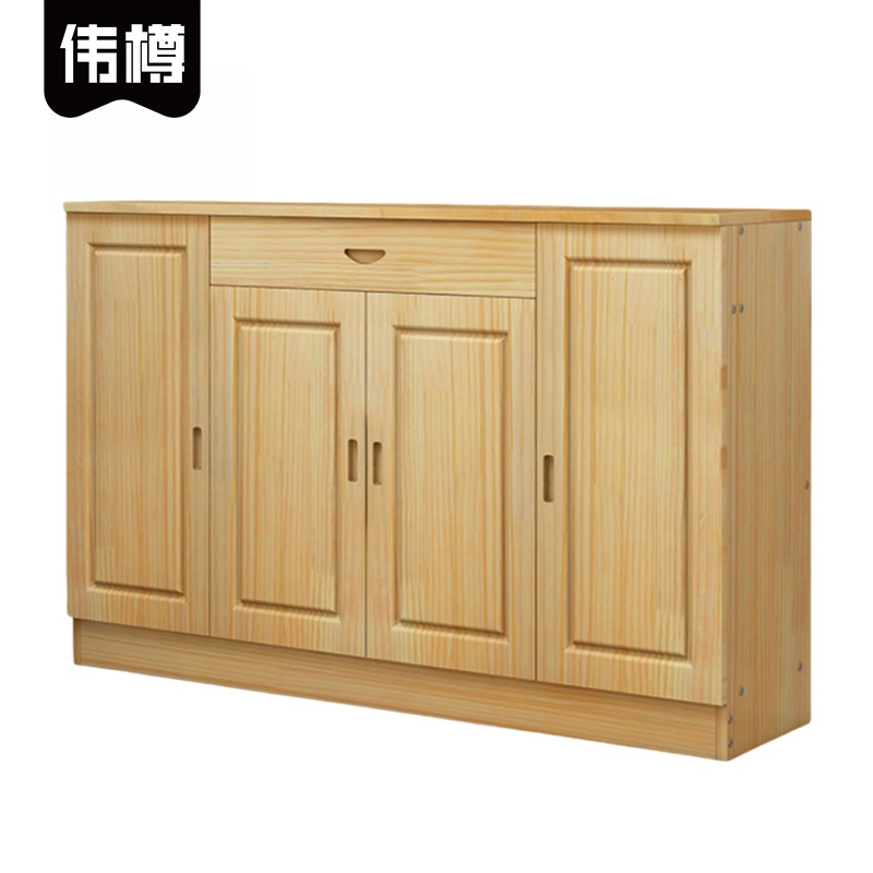 伟樽四门鞋柜1300*350*900mm个高清大图